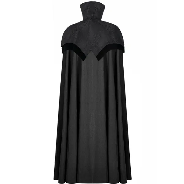 Design White Hooded Cloak Robe Outerwear - 8