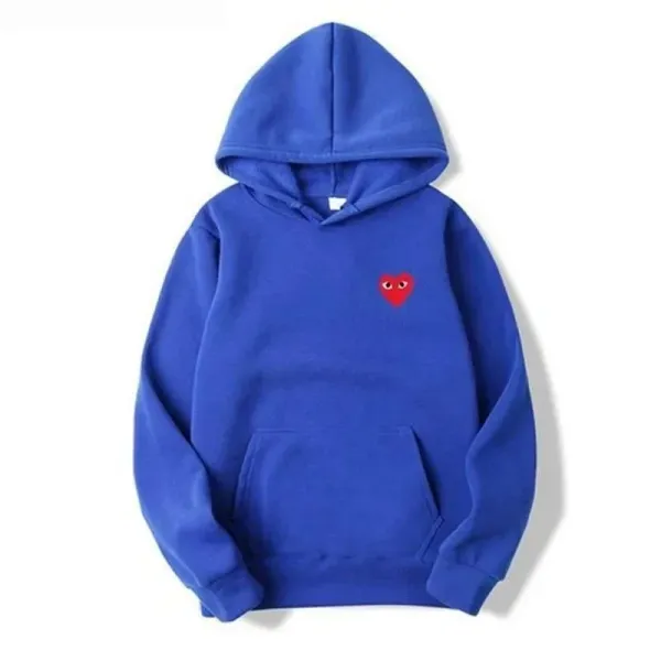 Play Comme des Garçons Heart Eyes Hoodie Gray - 16