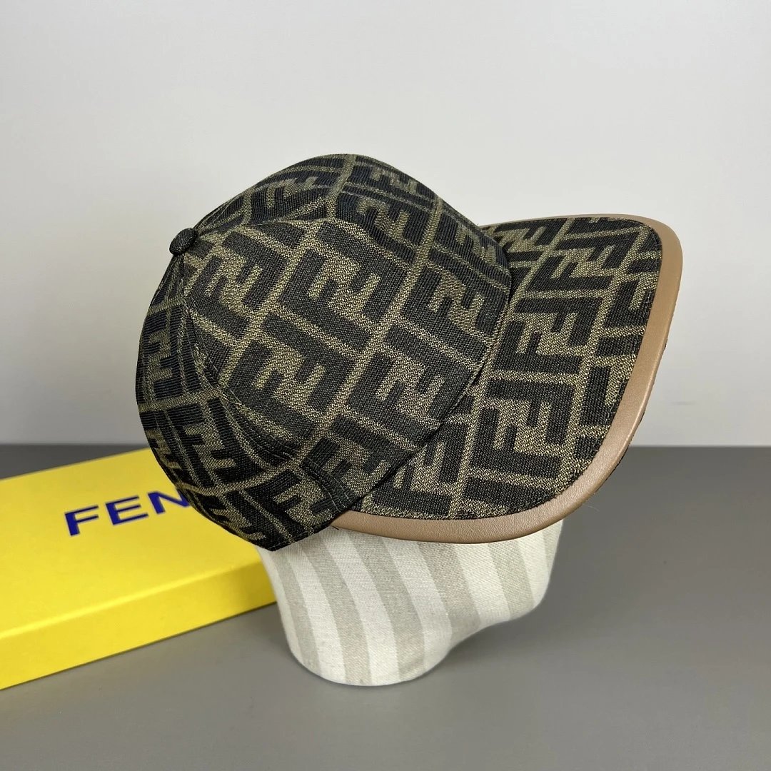 Fendi Hats FF Monogram Baseball Cap image 8