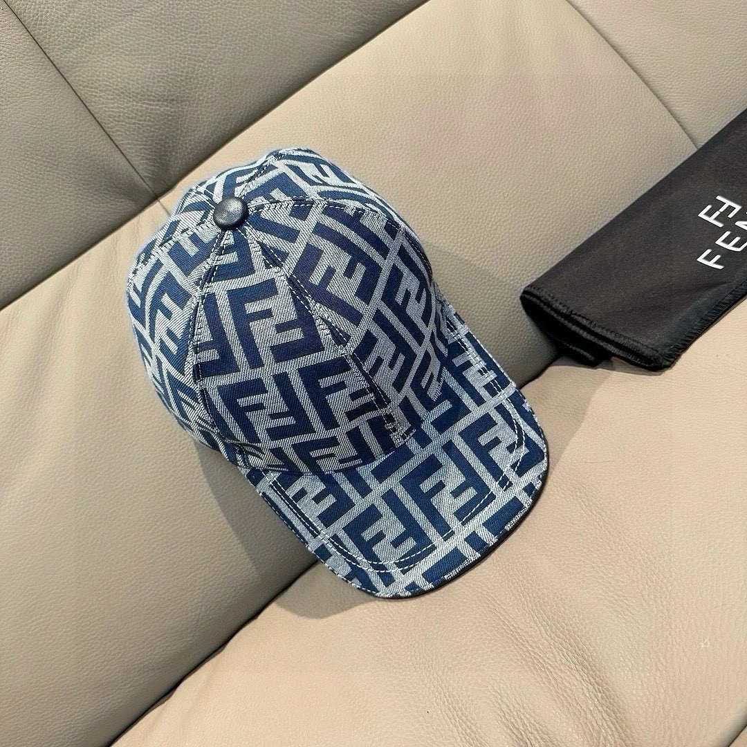 Fendi Hats FF monogram baseball cap image 9