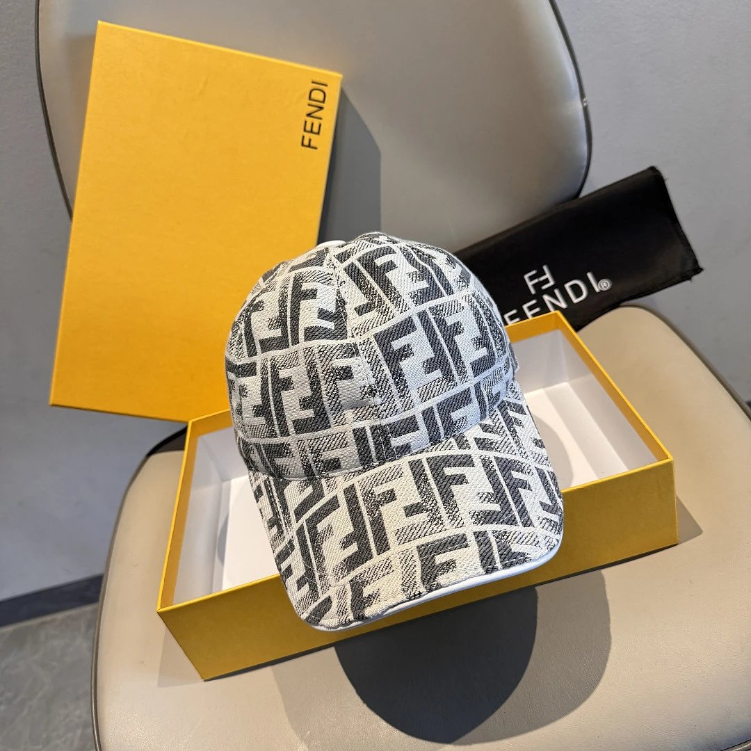 Fendi Hats FF monogram baseball cap image 5