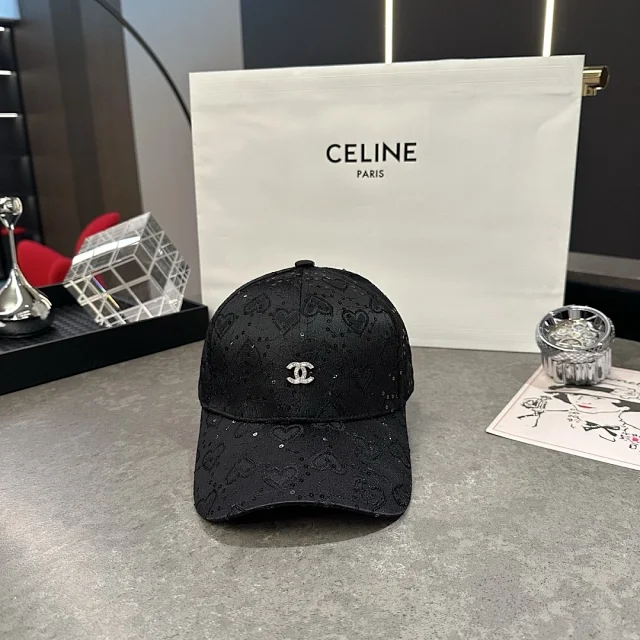 Chanel Hats Logo Baseball Cap product detail image 4