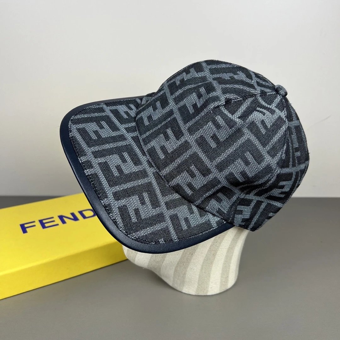 Fendi Hats FF Monogram Baseball Cap image 7