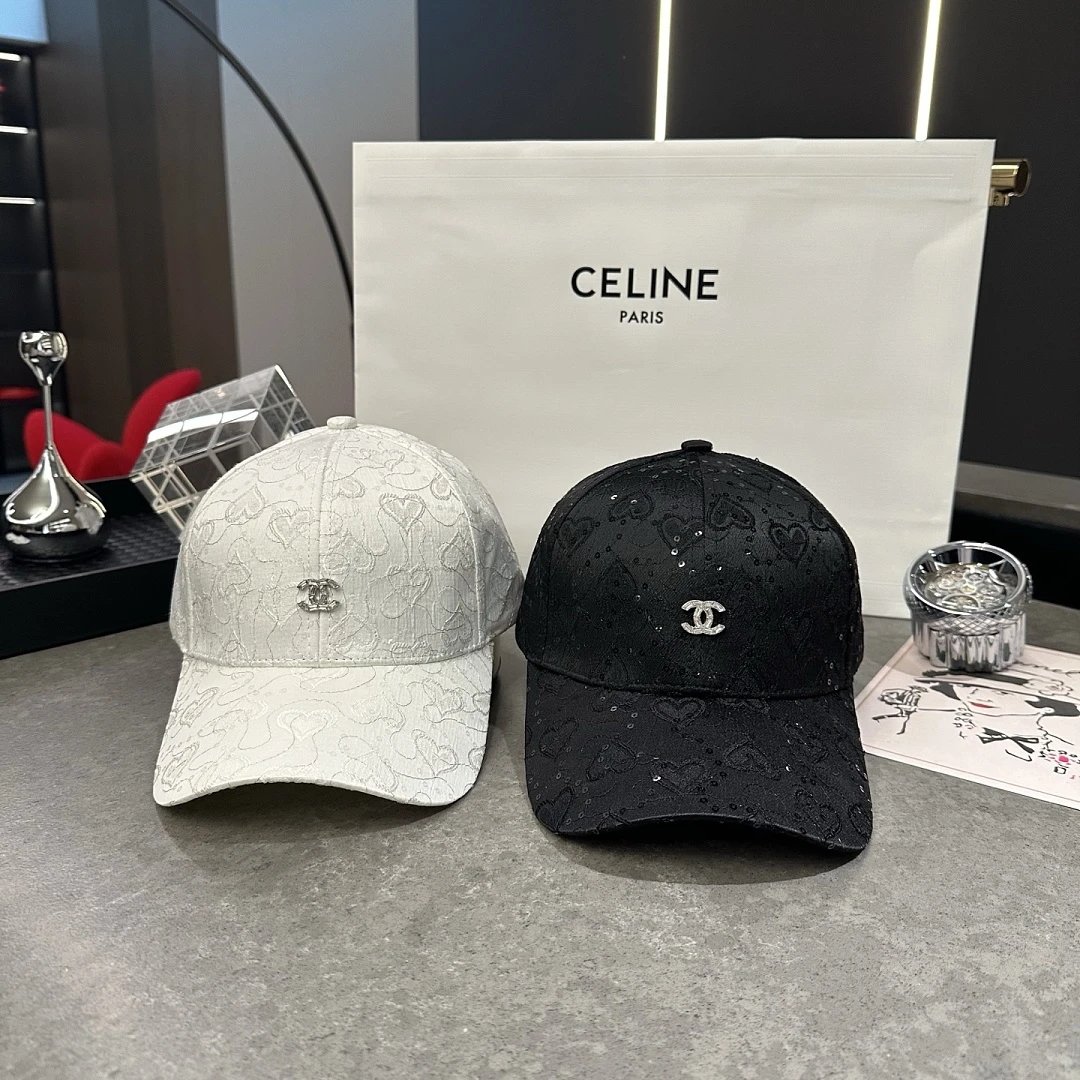 Chanel Hats Logo Baseball Cap image 6