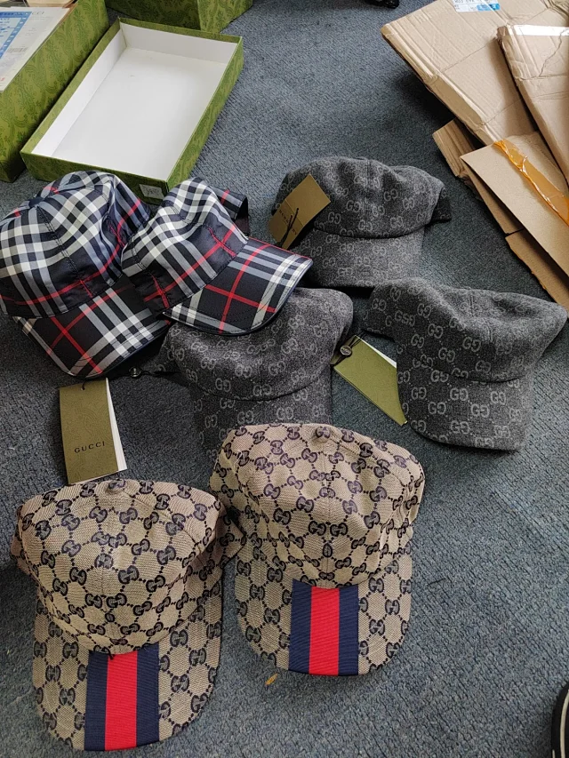 Gucci Hats GG Monogram Baseball Cap product detail image 6