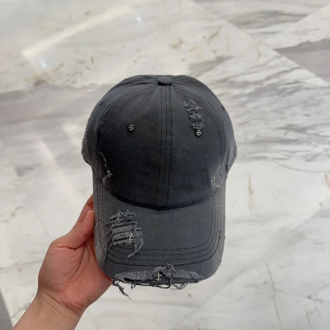 Prada Hats Triangle-logo baseball cap — 20