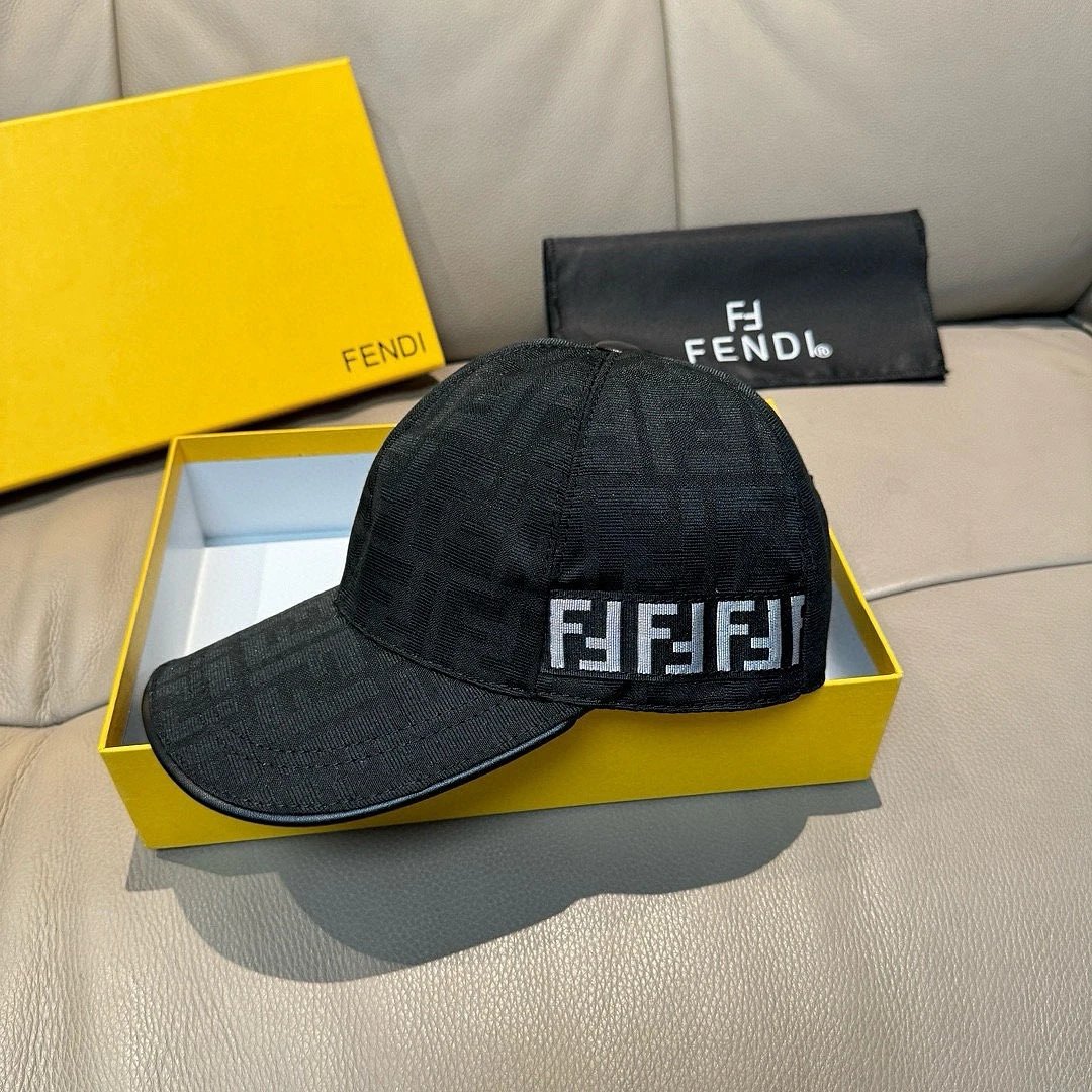 Fendi Hats FF monogram baseball cap image 10
