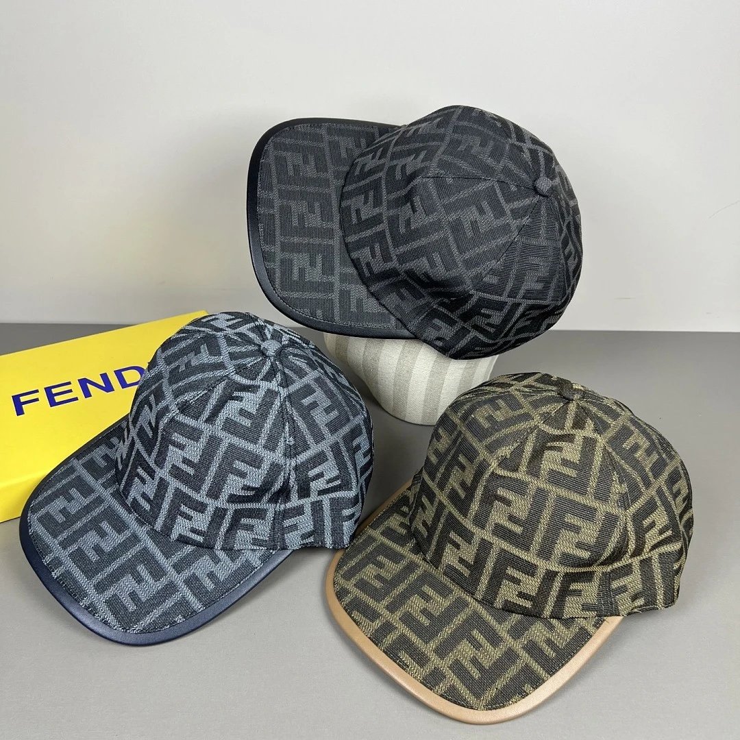 Fendi Hats FF Monogram Baseball Cap image 6