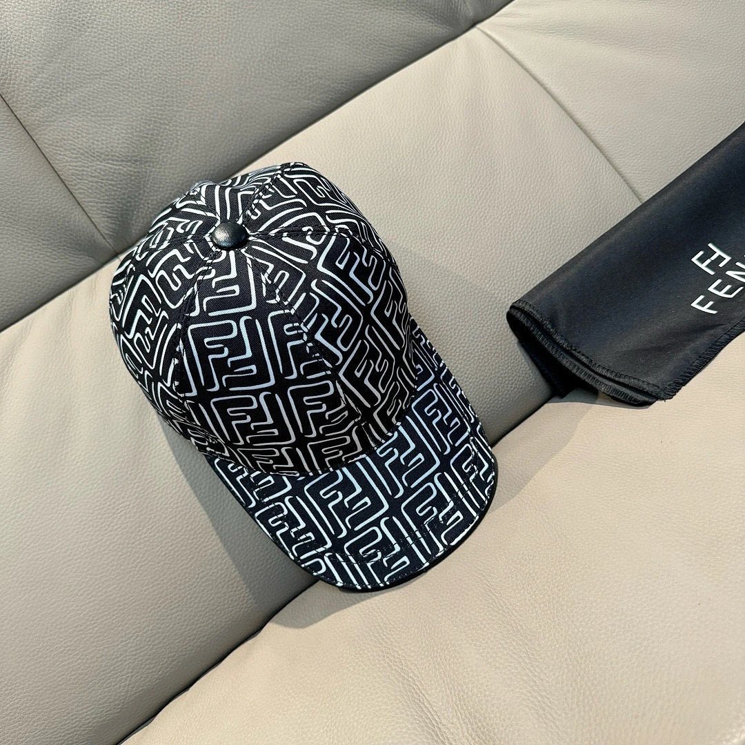 Fendi Hats FF monogram baseball cap image 2