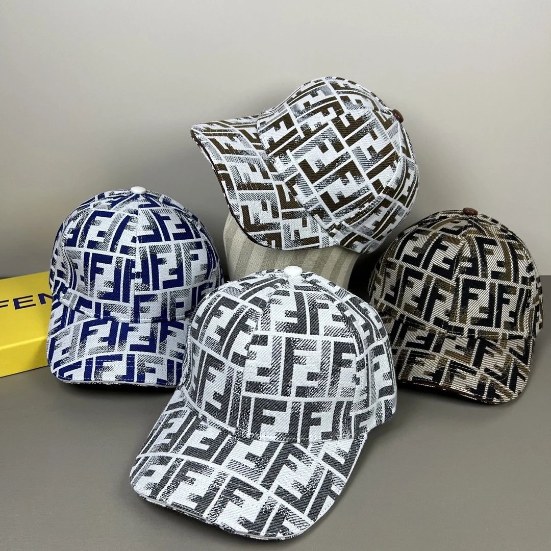 Fendi Hats FF Monogram Baseball Cap image 4