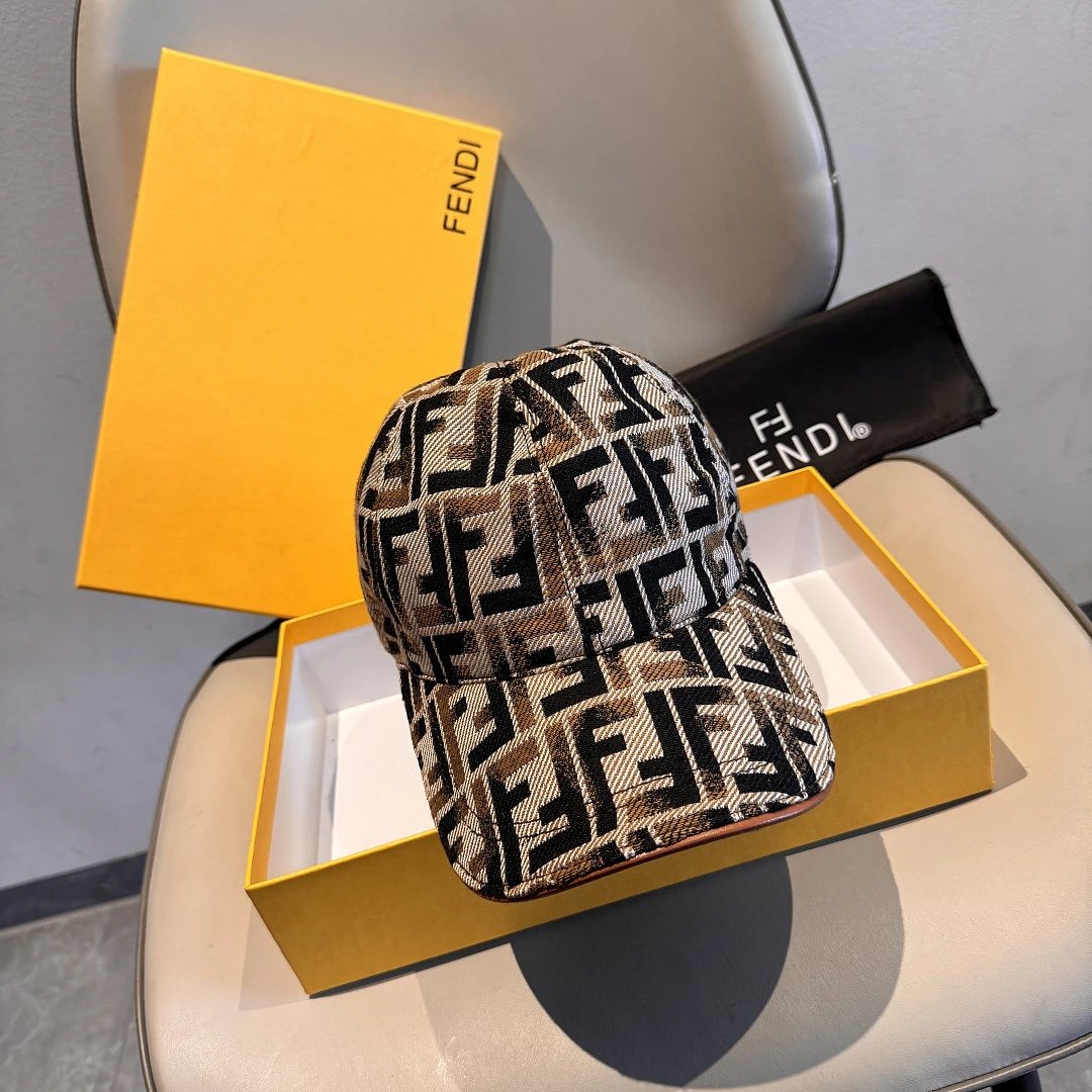 Fendi Hats FF monogram baseball cap image 4