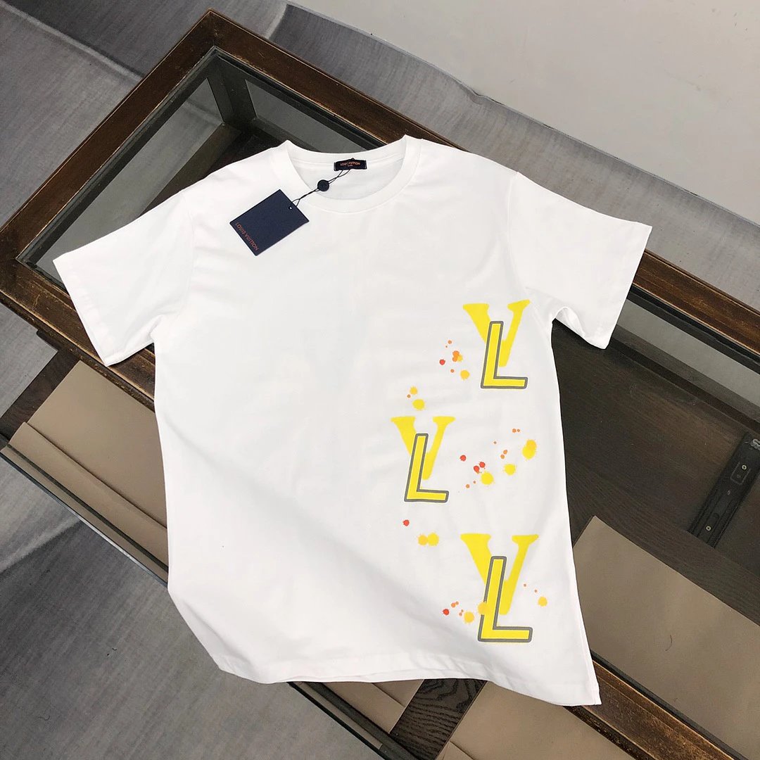 Louis Vuitton T-Shirts Short-Sleeve Graphic T-Shirt — 79