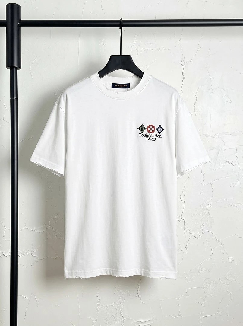 Louis Vuitton T-Shirts Logo and Monogram Graphic Crewneck T-Shirt image 2
