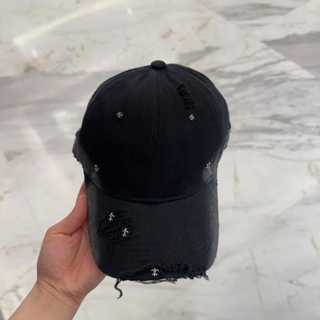 Prada Hats Triangle-logo baseball cap — 22