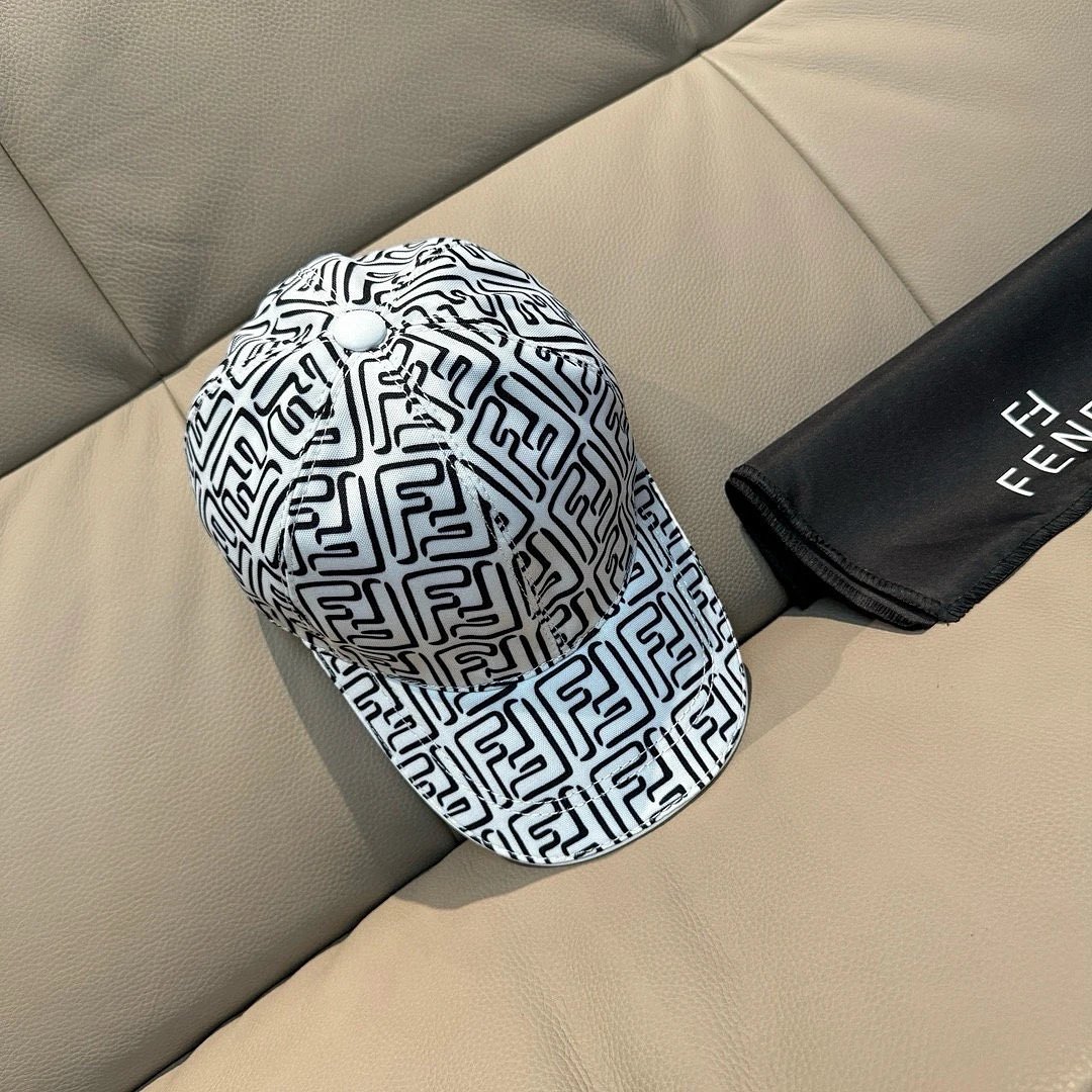 Fendi Hats FF monogram baseball cap image 3