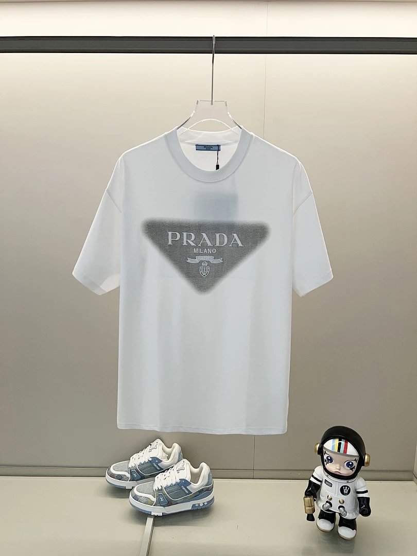 Prada T-Shirts Logo Triangle Design product image