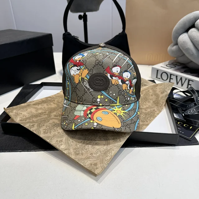 Gucci Hats GG Monogram Baseball Cap product detail image 13