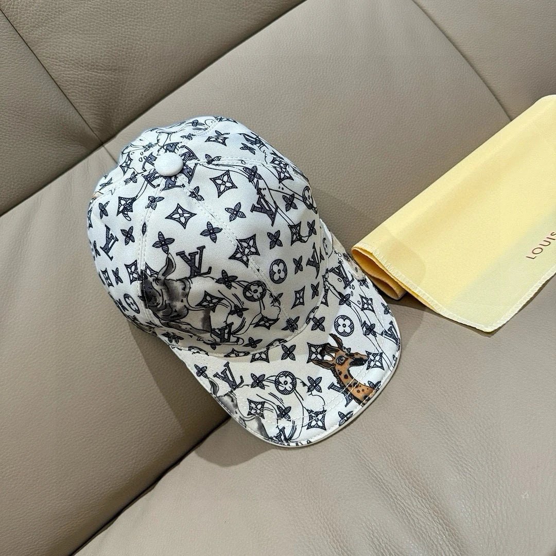 Prada Hats Triangle-logo baseball cap — 13