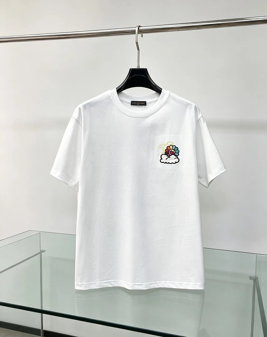 Louis Vuitton T-Shirts Short-Sleeve Graphic T-Shirt — 51