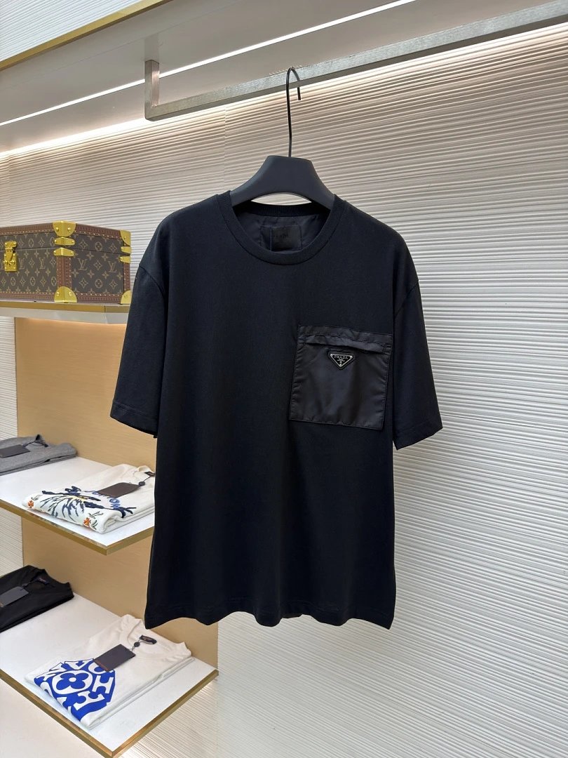 Prada T-Shirts Assorted logo graphic short-sleeve image 4
