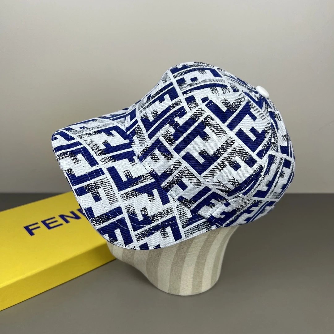 Fendi Hats FF Monogram Baseball Cap image 3