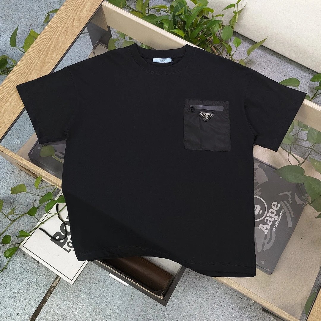 Prada T-Shirts Assorted logo graphic short-sleeve image 9