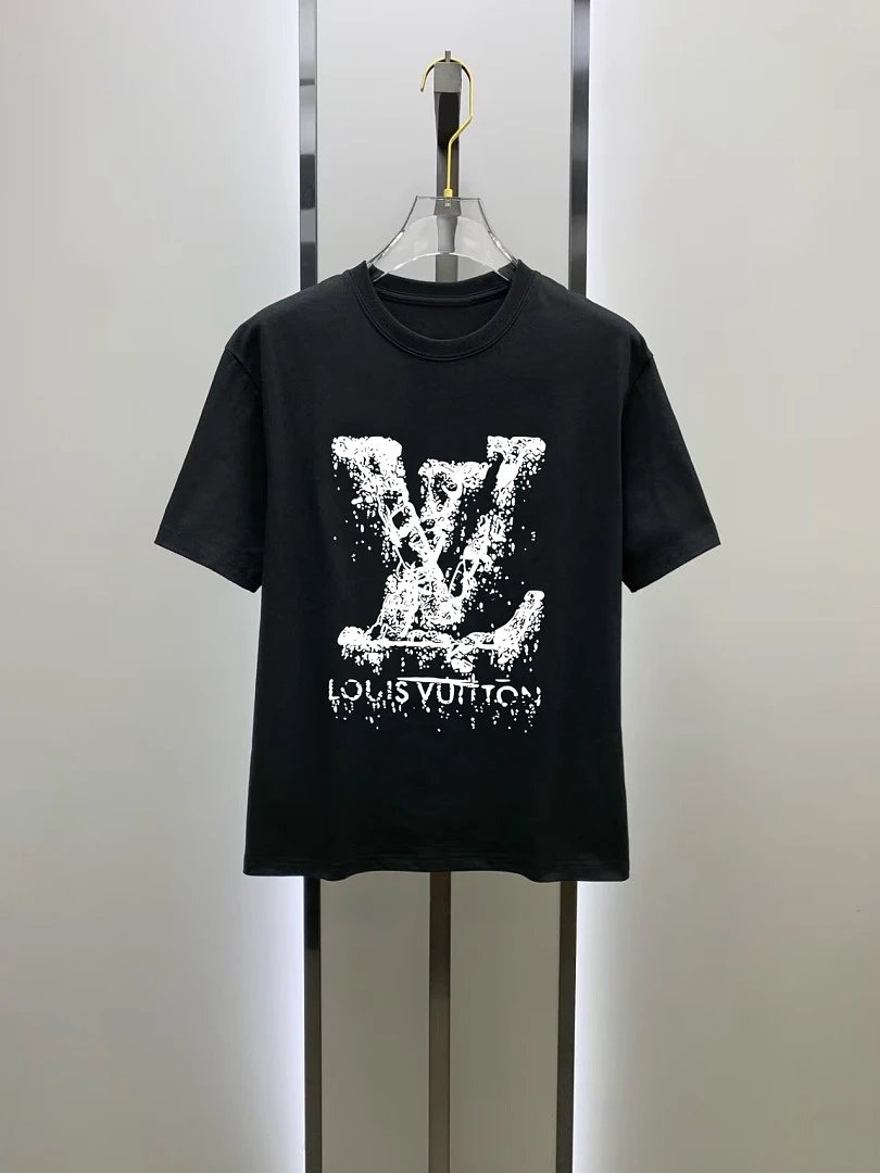 Louis Vuitton T-Shirts Short-Sleeve Graphic T-Shirt — 60