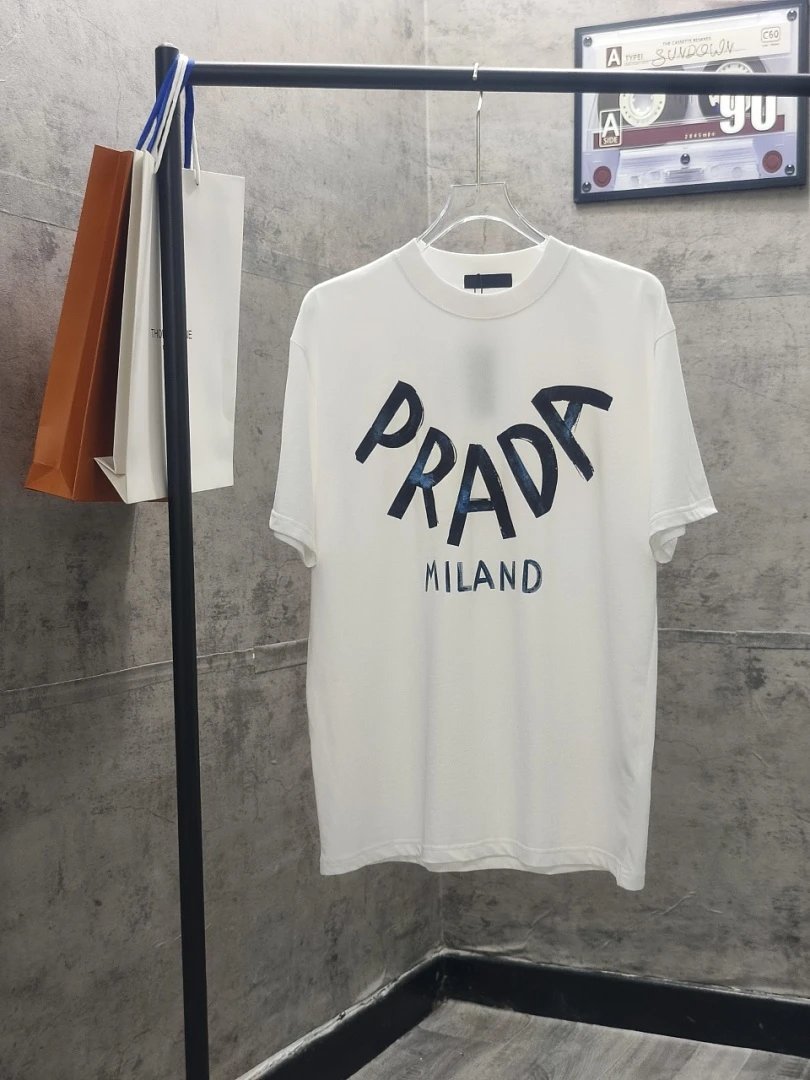Prada T-Shirts Logo Triangle Design product image
