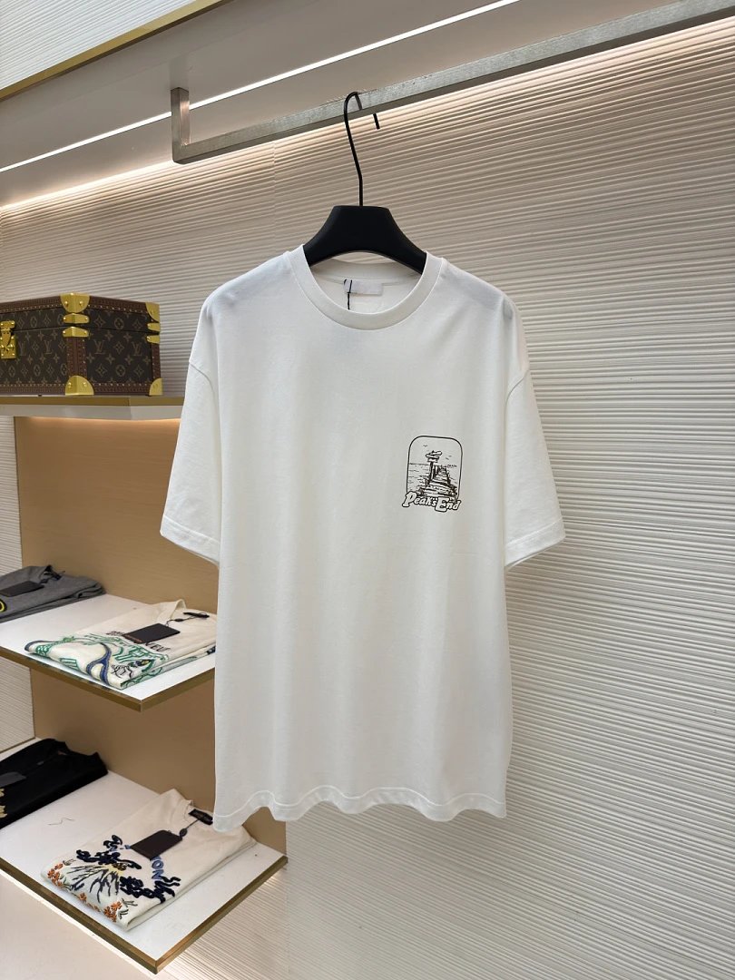 Prada T-Shirts Assorted logo graphic short-sleeve image 3
