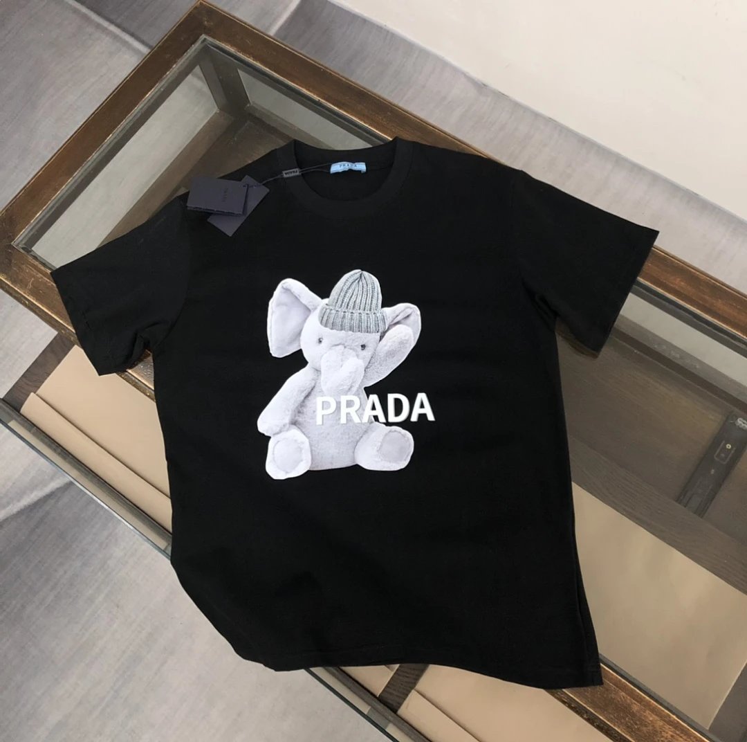 Prada T-Shirts Assorted logo graphic short-sleeve image 10