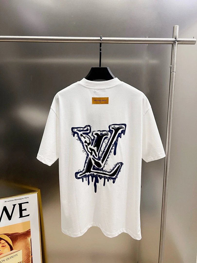 Louis Vuitton T-Shirts Short-Sleeve Graphic T-Shirt — 70
