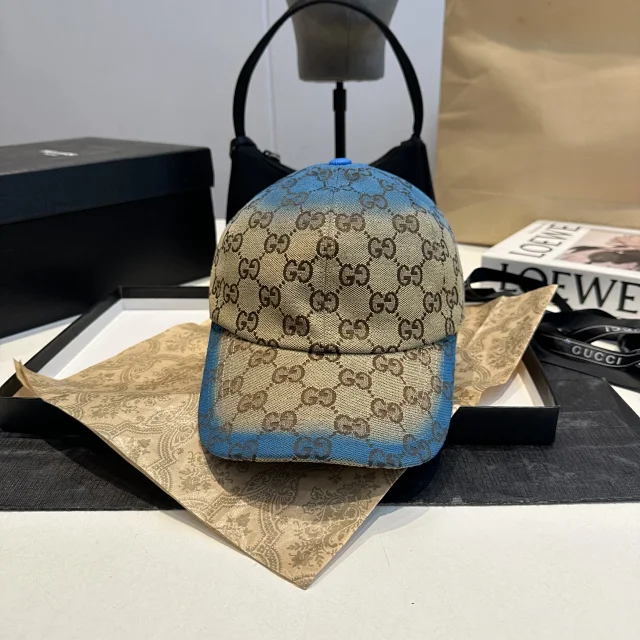 Gucci Hats Palace GG Canvas Baseball Cap product detail image 11