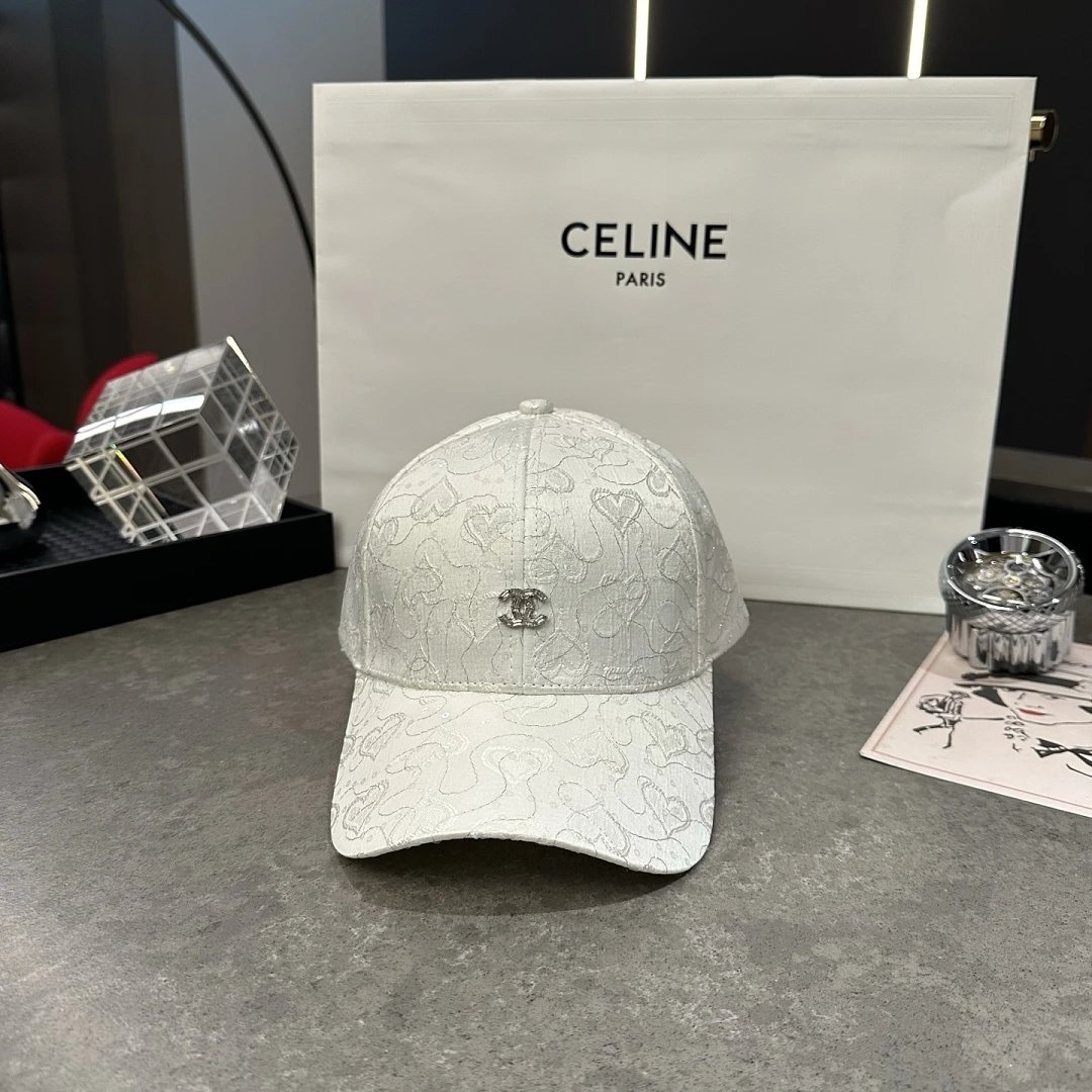 Chanel Hats Logo Baseball Cap image 7