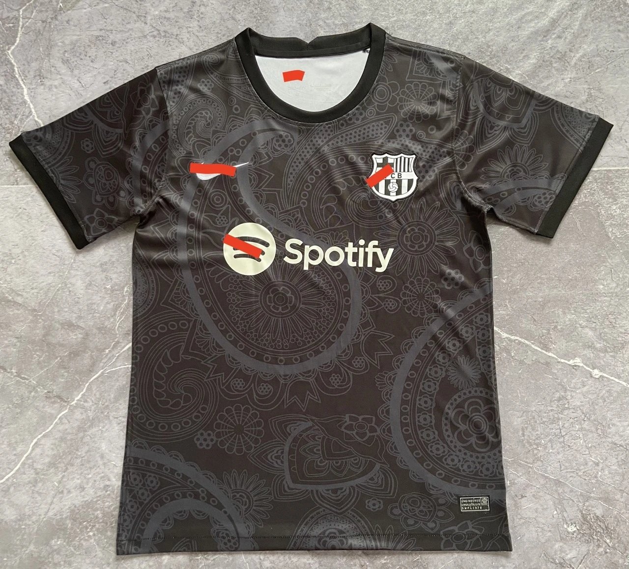 FC Barcelona 2024-25 Season Nike Soccer Jersey with Spotify Sponsor
