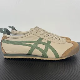 thumbnail for TOP version! Asi*cs Onizuka Tiger Mexico 66 Quadruple Official Tag Latex combination insole, parchment paper midsole