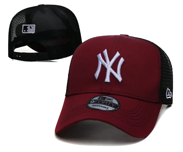 New Era Hats 9FORTY adjustable mesh-back baseball cap with York Yankees logo product detail image 11