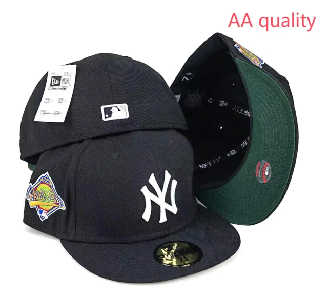 New Era Hats Fitted flat-brim York Yankees cap with embroidered patches product detail image 16