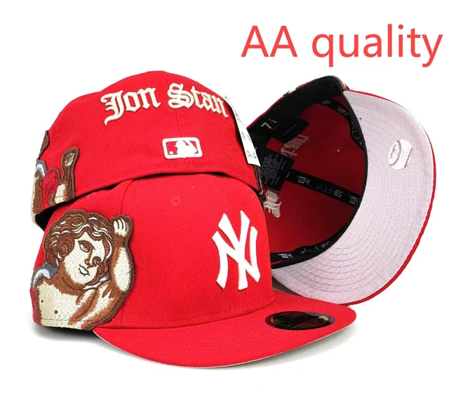 New Era Hats Fitted flat-brim York Yankees cap with embroidered patches product detail image 29