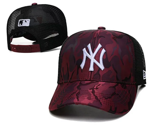 New Era Hats 9FORTY adjustable mesh-back baseball cap with York Yankees logo product detail image 9