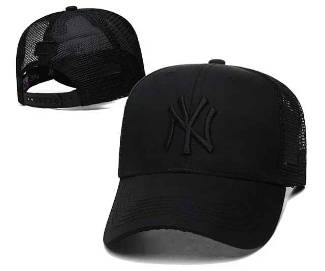 New Era Hats 9FORTY adjustable mesh-back baseball cap with York Yankees logo product detail image 3