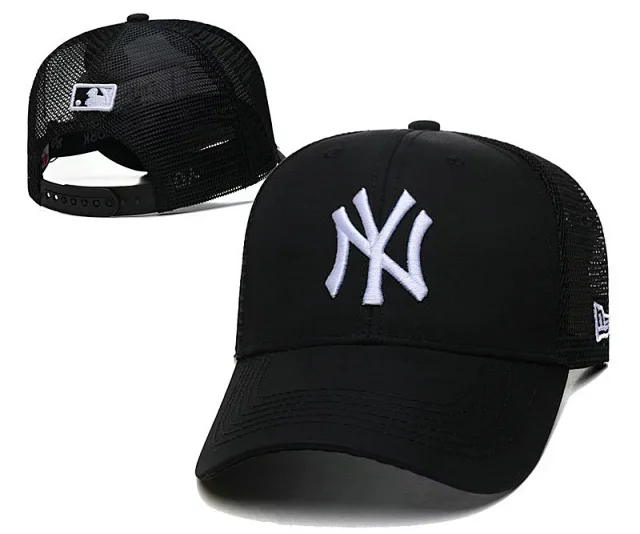 New Era Hats 9FORTY adjustable mesh-back baseball cap with York Yankees logo product detail image 4