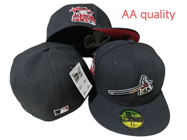 New Era Hats 59FIFTY Atlanta Braves fitted flat-brim cap product detail image 26