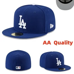 thumbnail for Dodgers道奇队冠军不可调节帽嘻哈平沿帽 59FIFTY Cap号码帽子LA全封帽尺寸帽防晒帽男女百搭遮阳帽旅游潮帽