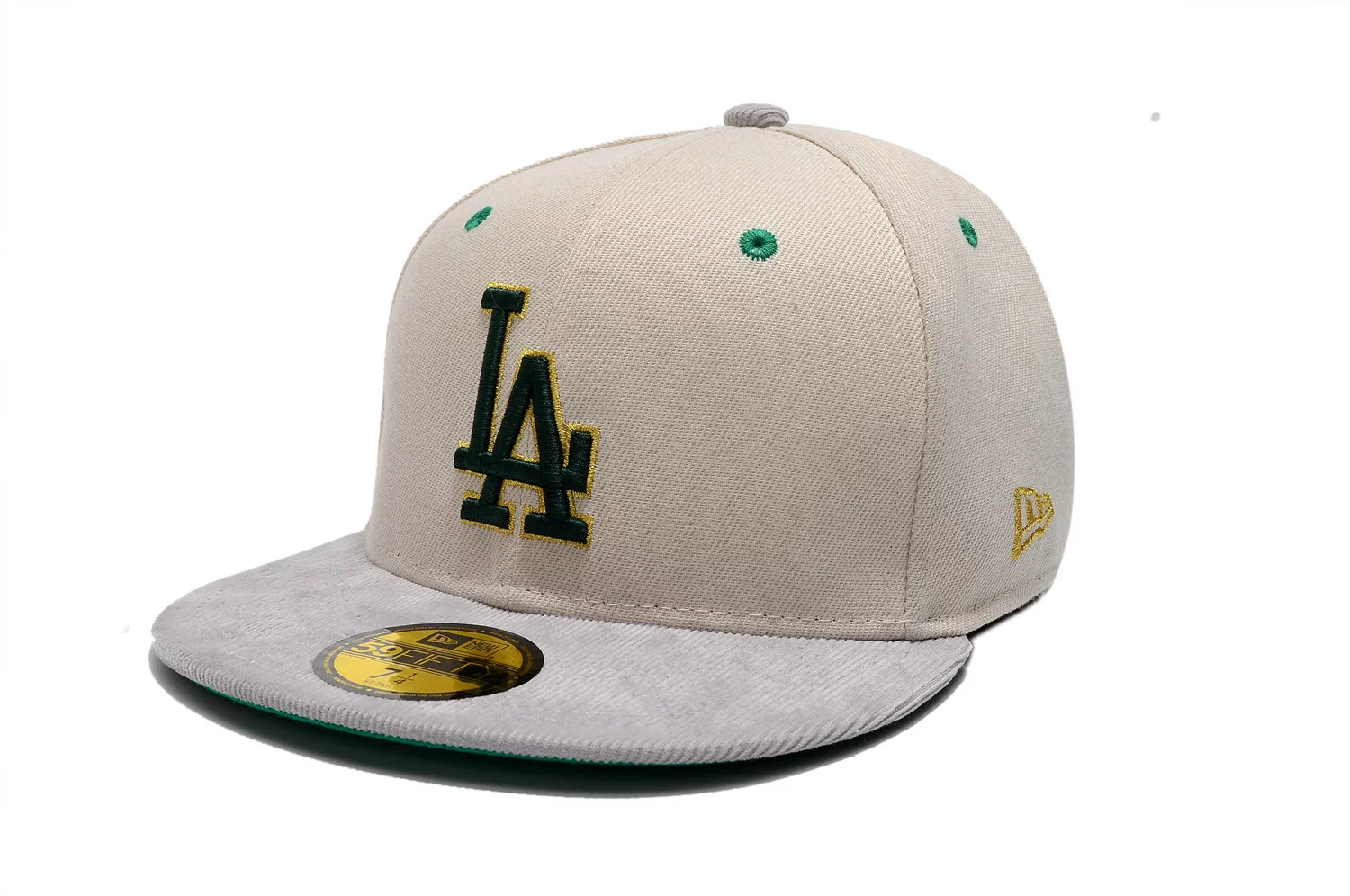 Dodgers道奇队LA 不可调节帽嘻哈平沿帽59FIFTY Cap号码帽子全封帽尺寸 