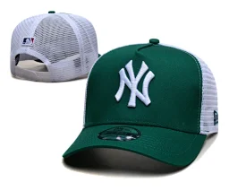 thumbnail for Yankees Peaked Cap 洋基队棒球帽子 bboy嘻哈街舞帽 鸭舌帽弹力帽NY潮帽 旅游防晒帽遮阳帽透气网帽