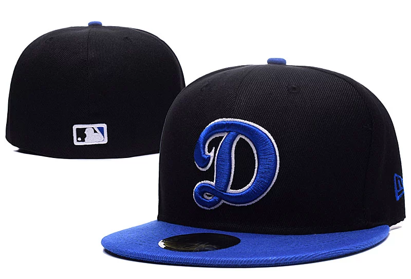 Dodgers道奇队LA 蓝鸟队Blue Jays不可调节帽嘻哈平沿帽59FIFTY Cap号码 