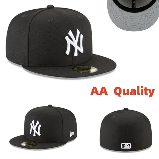 New York Yankees Hats Fitted Flat-Brim Baseball Cap product detail image 33
