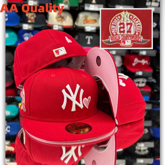 New York Yankees Hats Fitted Flat-Brim Baseball Cap product detail image 25