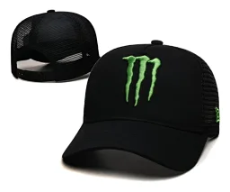 thumbnail for Racing Monster New Adjustment Cap Baseball Cap peaked men's and women's sun hat Versatile sunhat cap Mesh hat motorcycle cap motorcycle hat Hong Kong style casual hat racing hat car hat travel hat