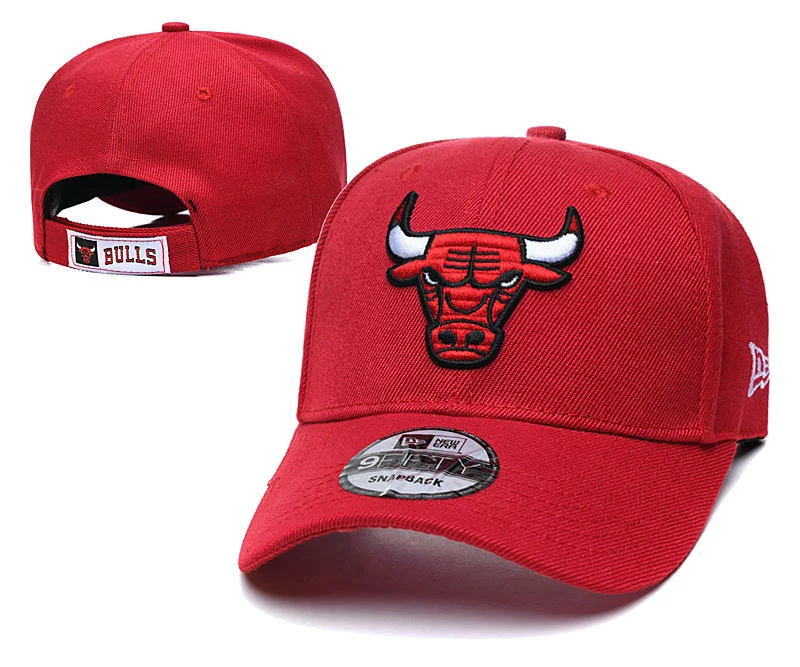 NBA Chicago Bulls Peaked Cap 公牛队调节帽棒球帽子男女防晒帽百搭